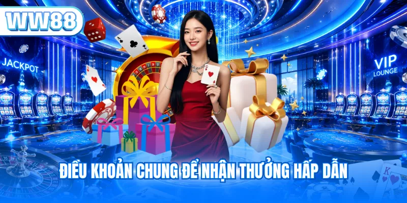 Điều khoản chung để nhận thưởng hấp dẫn