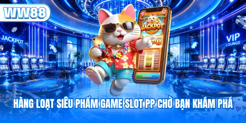 Hàng loạt siêu phẩm game slot PP chờ bạn khám phá