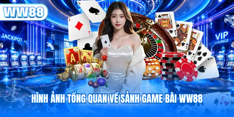 Hình ảnh tổng quan về sảnh game bài WW88