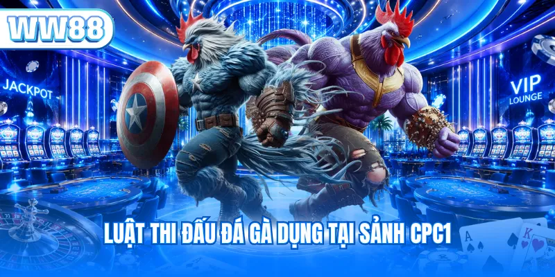 Luật thi đấu đá gà dụng tại sảnh CPC1