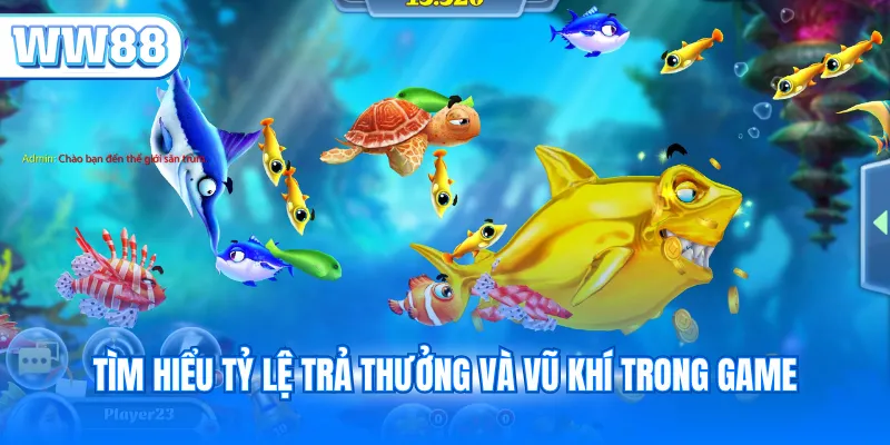 Tìm hiểu tỷ lệ trả thưởng và vũ khí trong game